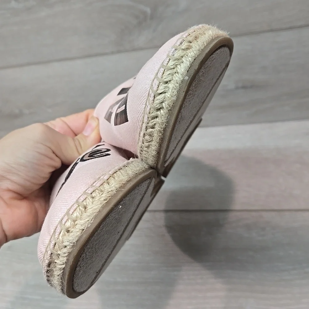Circus by Sam Edelman Women Leni 8 Pink Espadrilles All Day Rose Flats Shoes 9M
